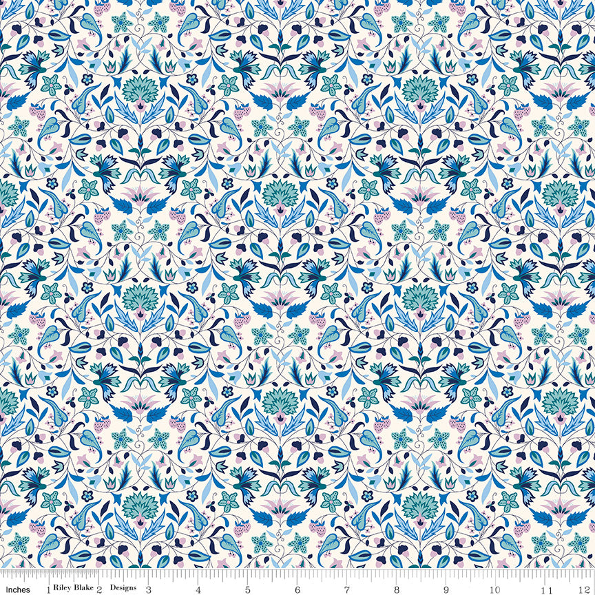 Liberty Tudor Celebration Quilt Nouveau A