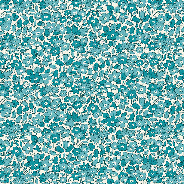 Sentiments Blue Tonal Flowers