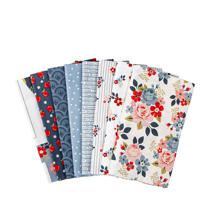 Vintage Charm 1-Yard Bundle White