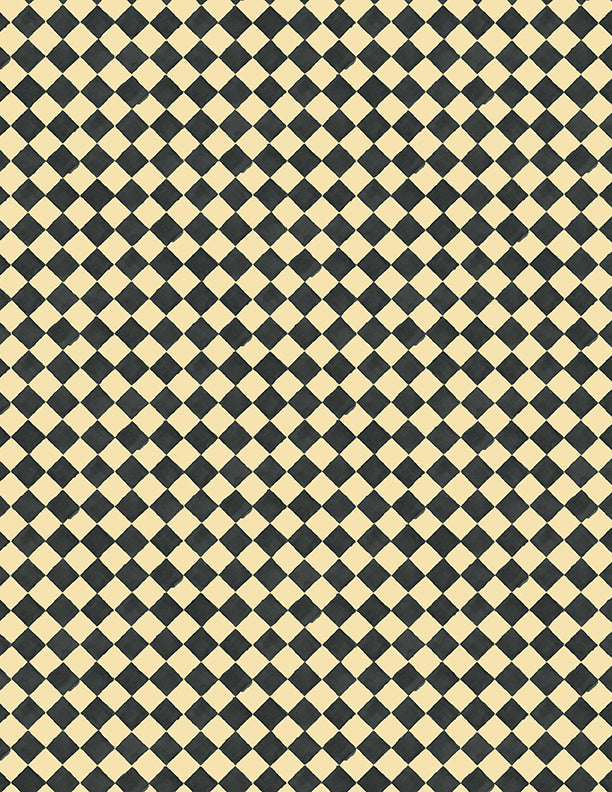 SweetLittlePleasures Diamond Check Black/Yellow