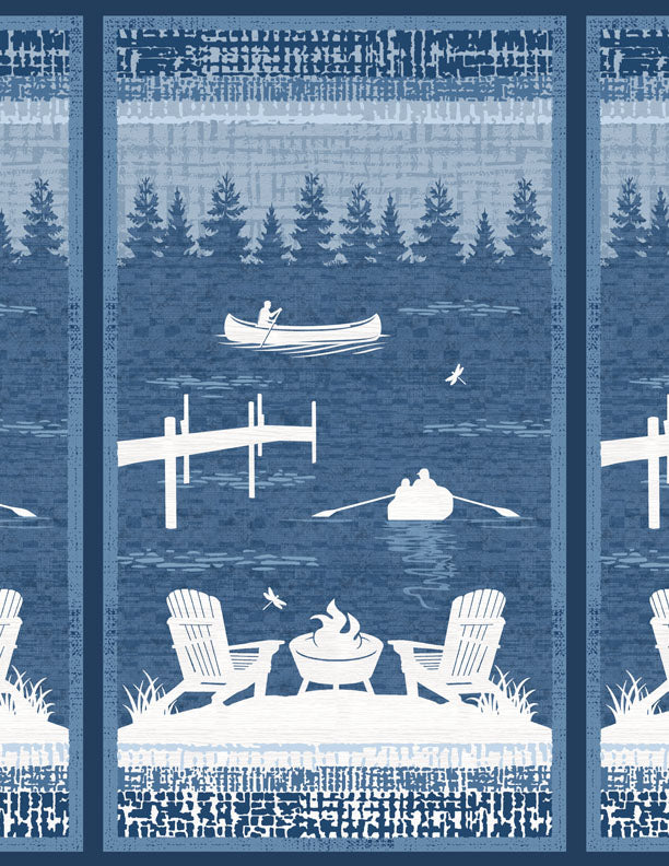 Lake Retreat Large Panel