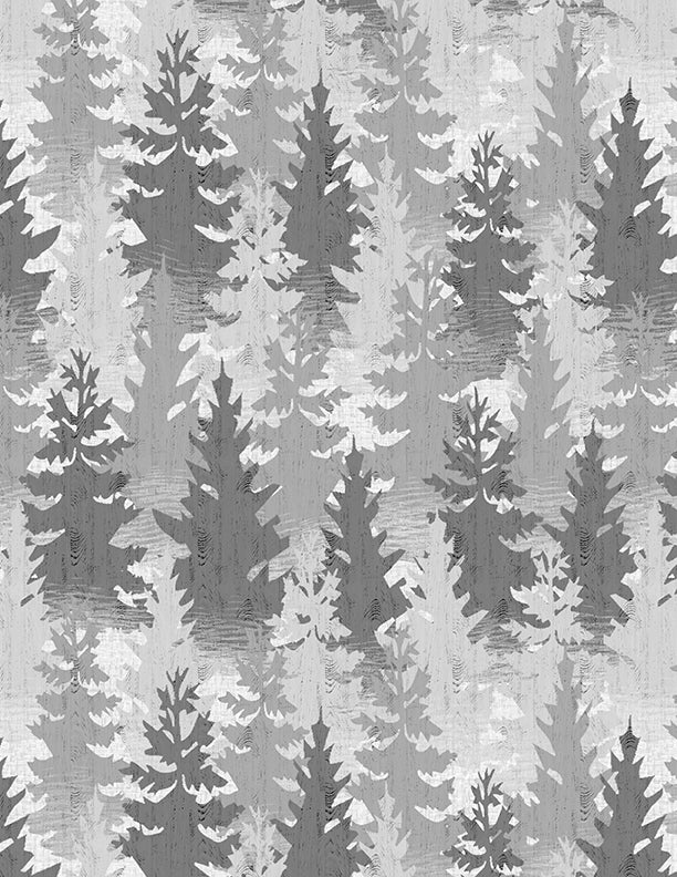 Lake Retreat Packed Trees Gray
