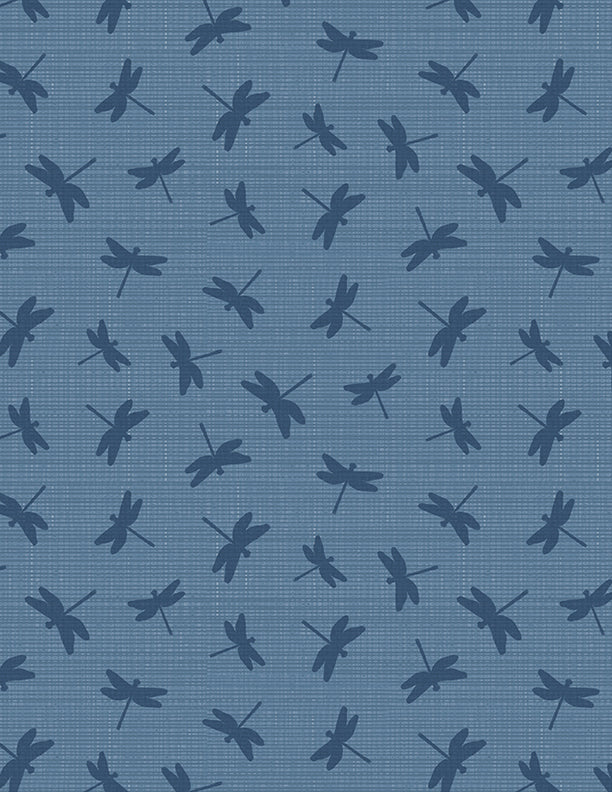Lake Retreat Dragonfly Toss Denim