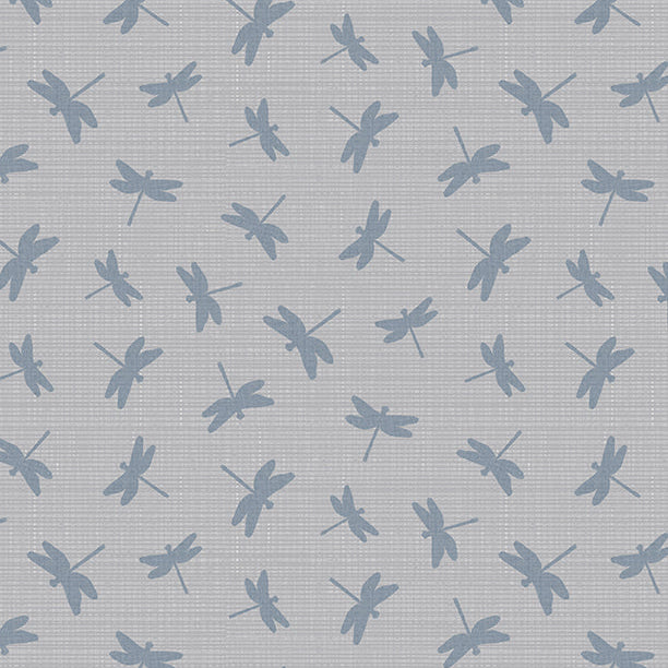 Lake Retreat Dragonfly Toss Gray