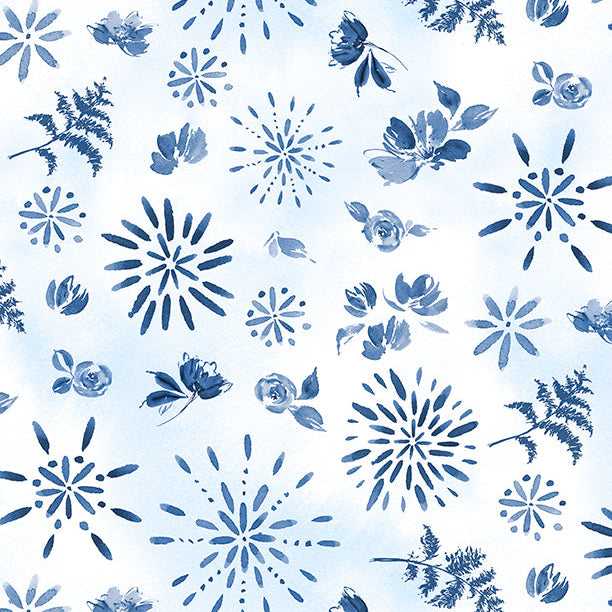 Dreaming in Blue White