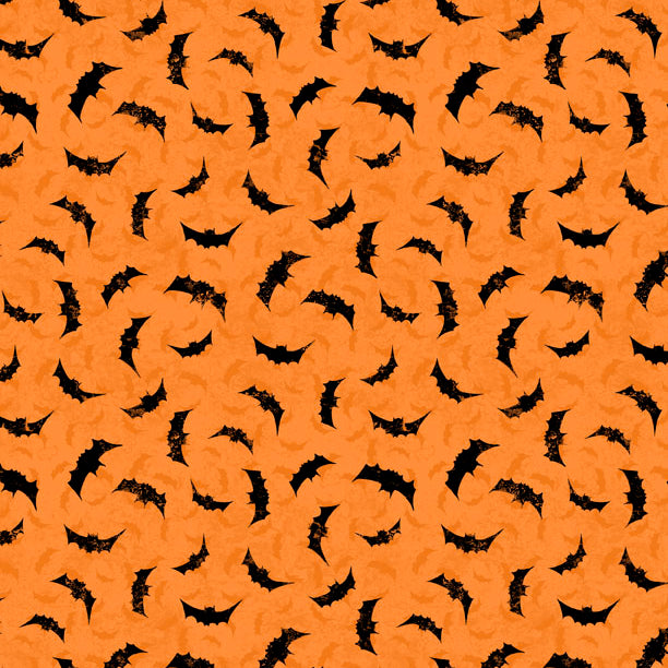 Moonlit Manor Bats Orange