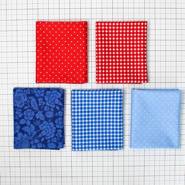 5-Piece Wilmington Fabrics Patriotic Bundle