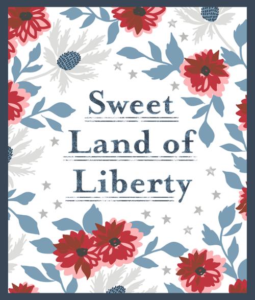 Sweet Land Of Liberty Panel 36" x 44"