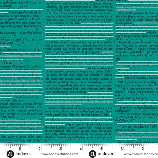 Scrawl by Giucy Giuce Redacted Redux Cyan