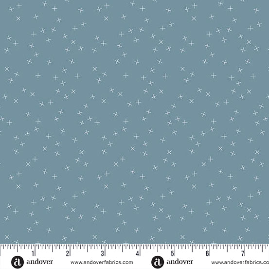 Crisscross by Andover Fabrics Crisscross Bluestone