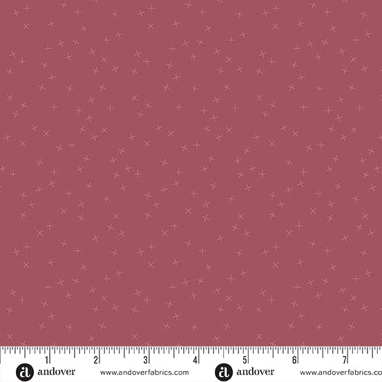 Crisscross by Andover Fabrics Crisscross Raspberry