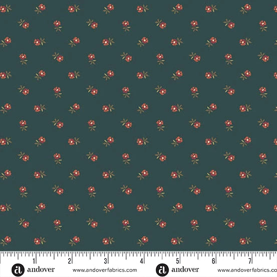 Dahlia by Laundry Basket Quilts Pincushion Flower Dusk