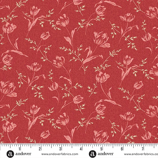 Lighthouse by Laundry Basket Quilts Bindweed Red Roof
