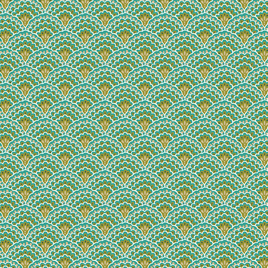 Luxe Scallop Green