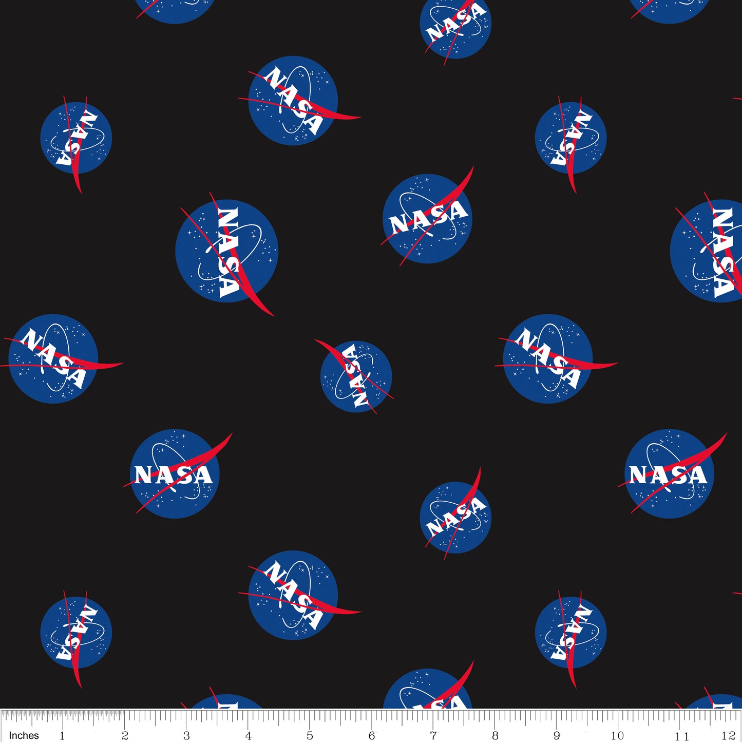 NASA Logo Black