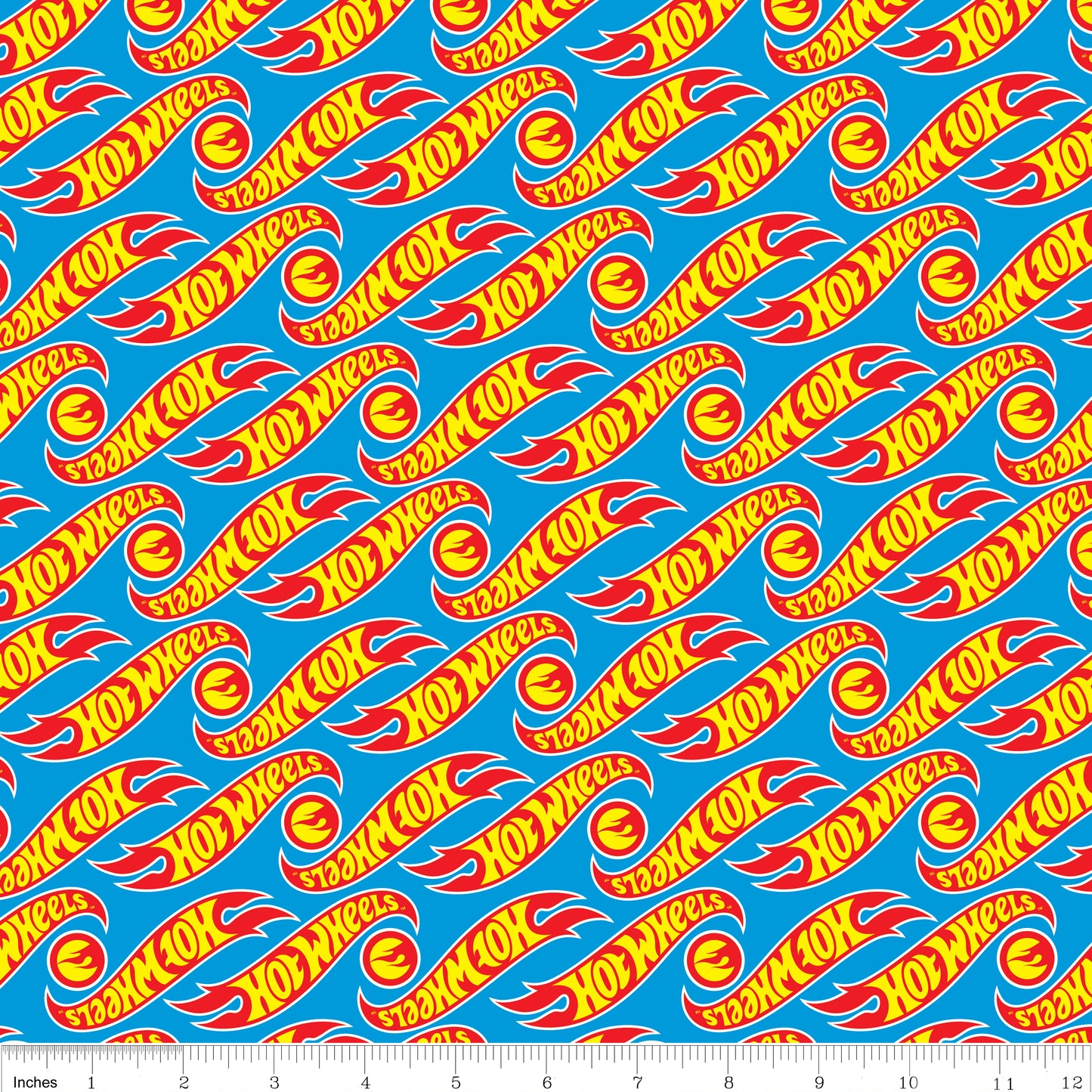 Hot Wheels Flame Blue