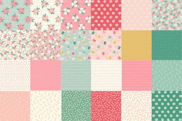 Bloom and Sew by Amy Latta 2.5 Inch Strip Rolls