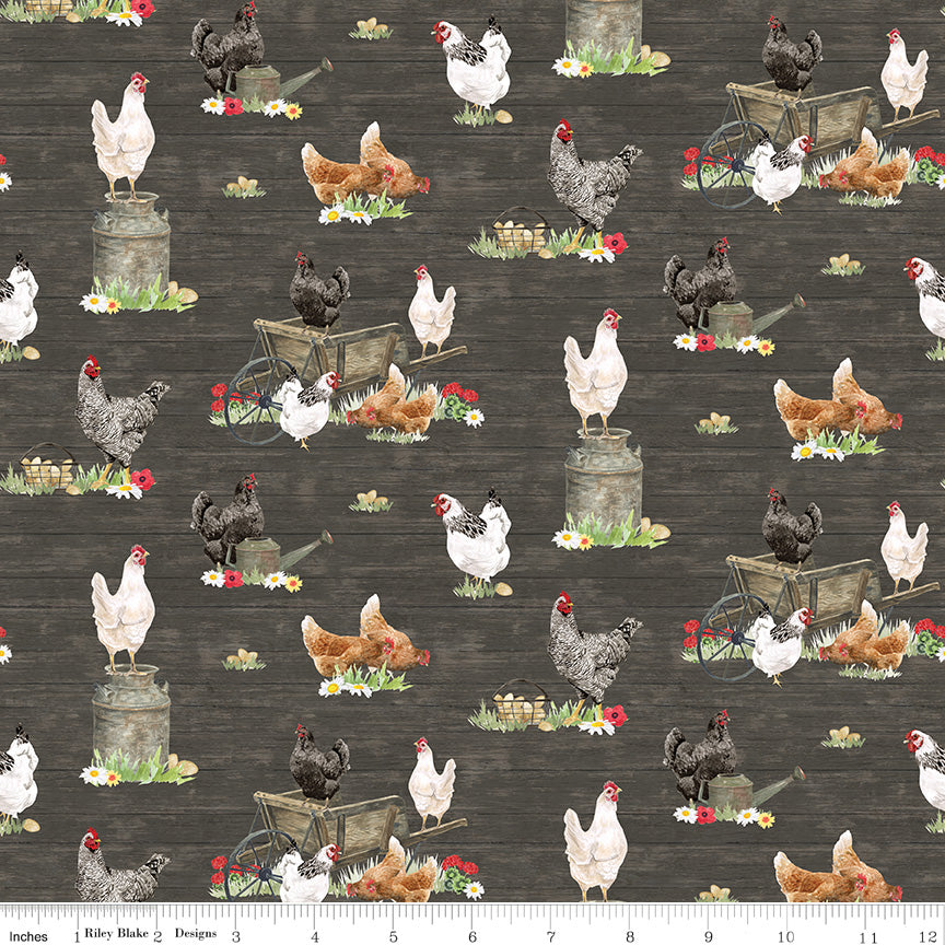 The Heartland Chickens Charcoal