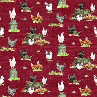 The Heartland Chickens Red