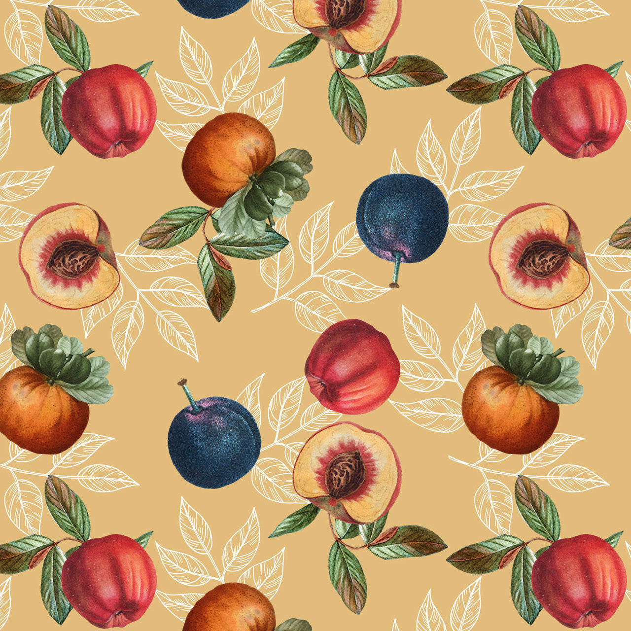 Fresh Fruit Toss - Craft Fabric