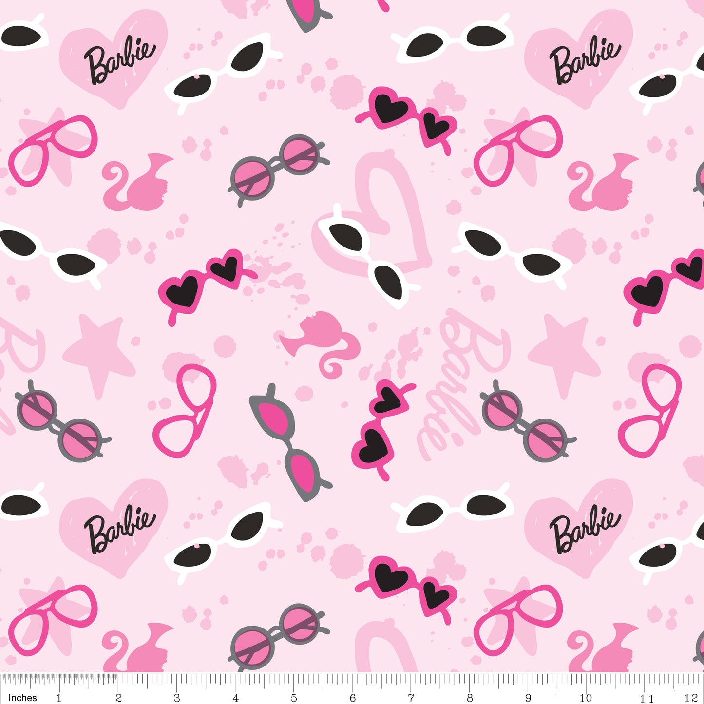 Barbie Dreamhouse Fat Quarter Bundle - Craft Fabric
