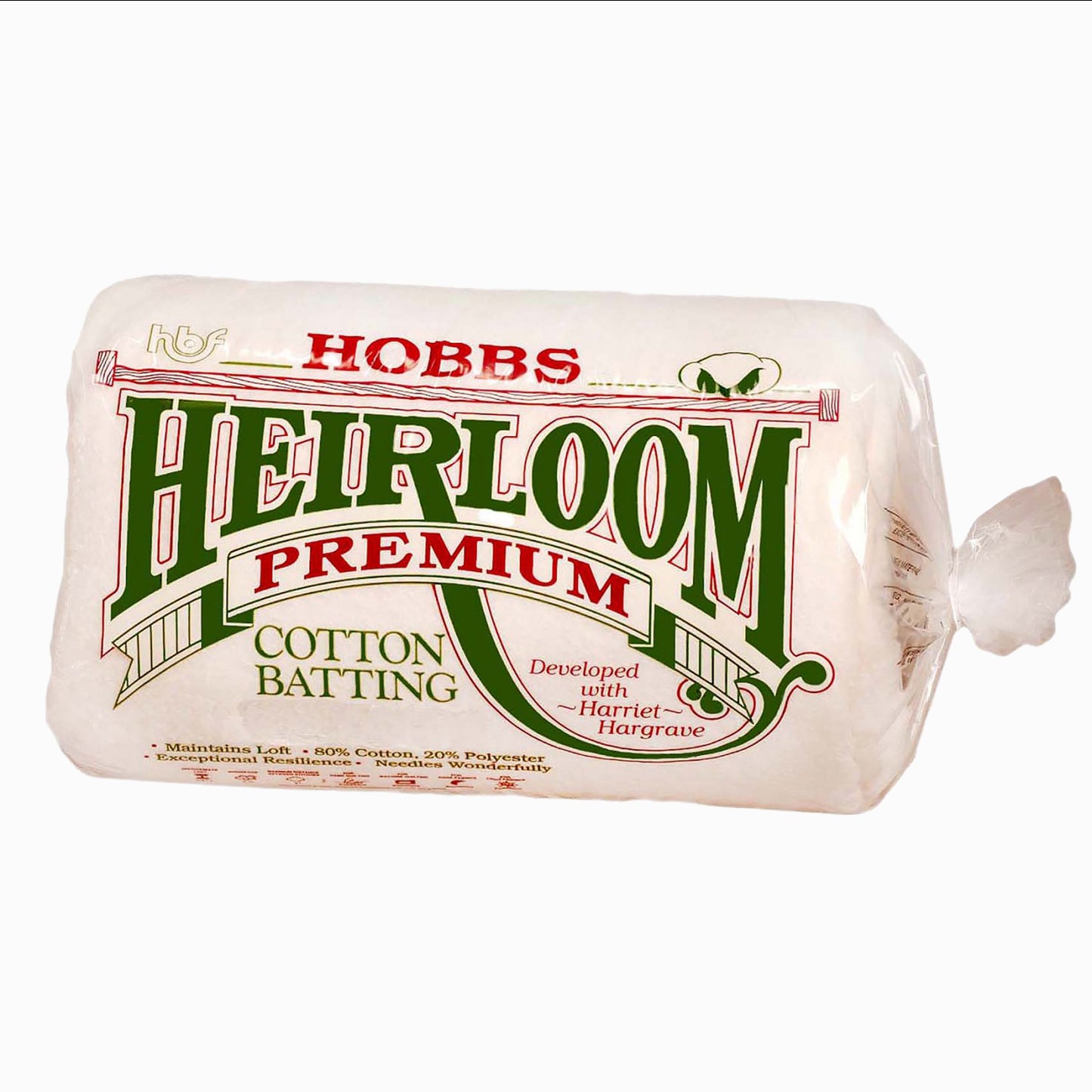 Hobbs Heirloom 80/20 Cotton/Poly Blend Batting