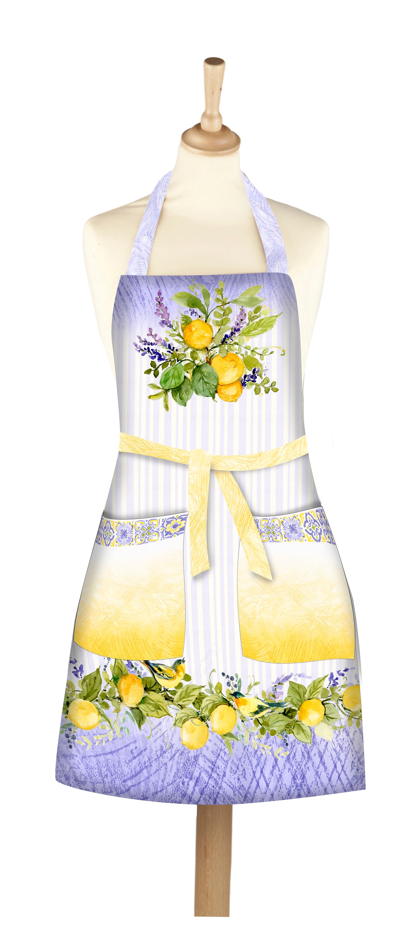Lavender Lemonade Apron Panel