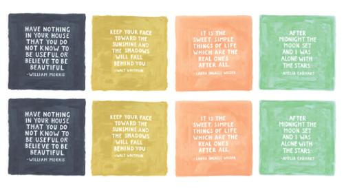 Goldenrod Quotes 12" x 44" Panel