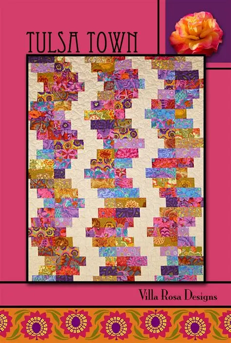 Villa Rosa Designs Tulsa Town Quilt Pattern