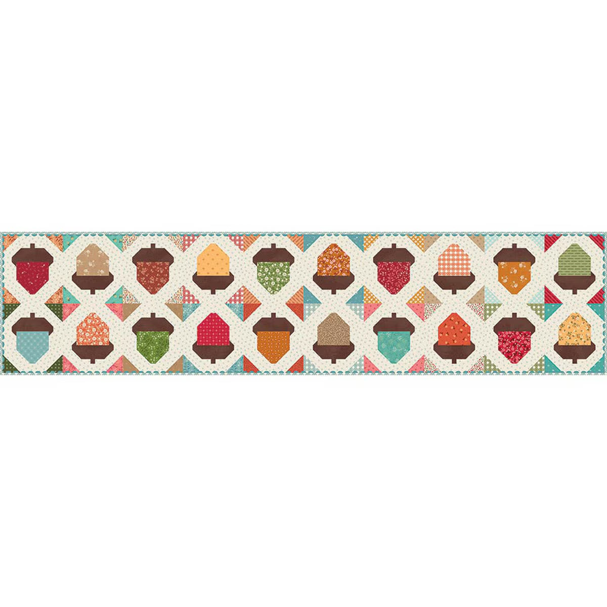 Bee in my Bonnet Acorn Love Table Runner Pattern