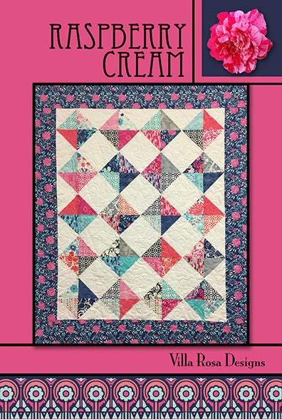 Raspberry Cream by Villa Rosa Quilt Pattern