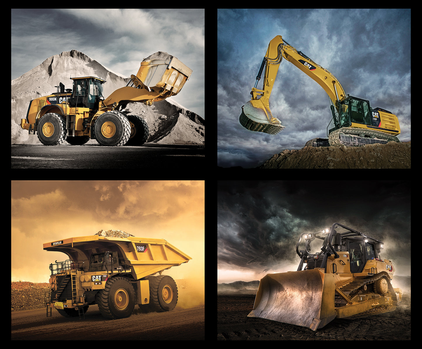 Caterpillar Equipment Pillow Panel