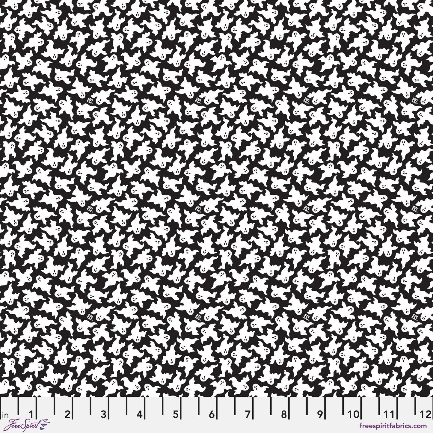 Spooky Cute Halloween - Ghost Cluster - Black