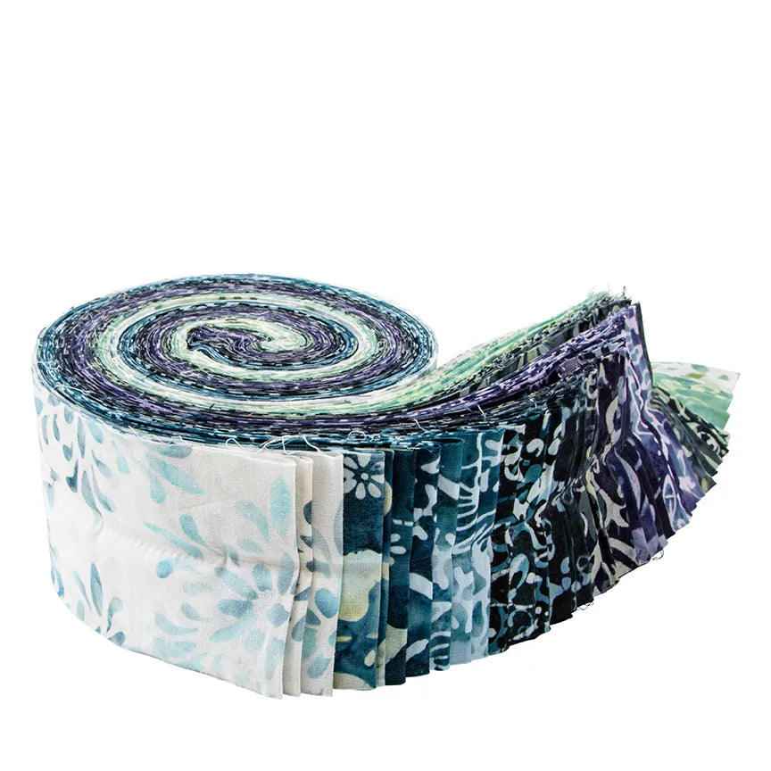 Expressions Batiks Victorian 2 1/2" Rolie Polie