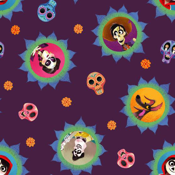 (Craft Fabric) Coco Badge Toss