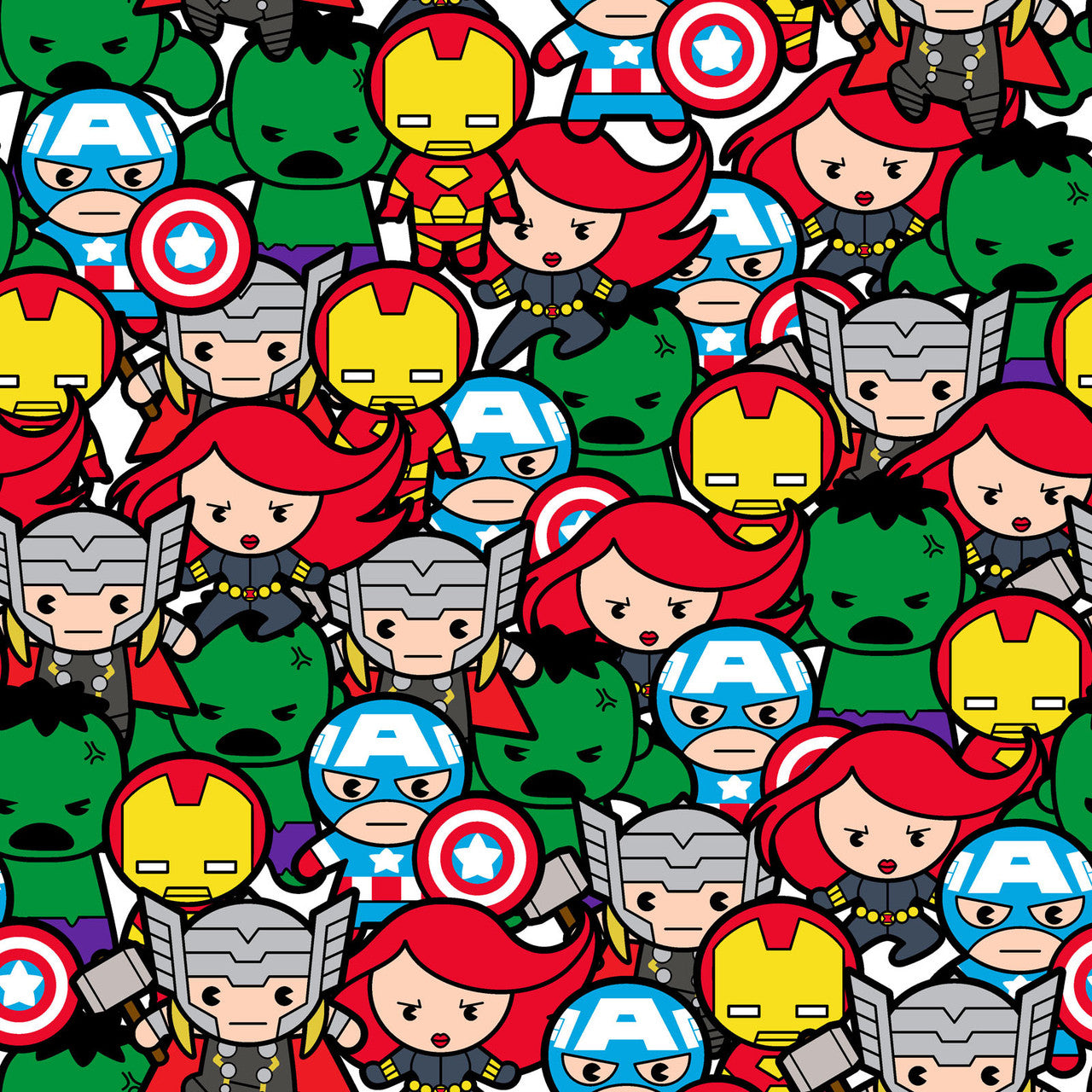 (Craft Fabric) Pop Avengers