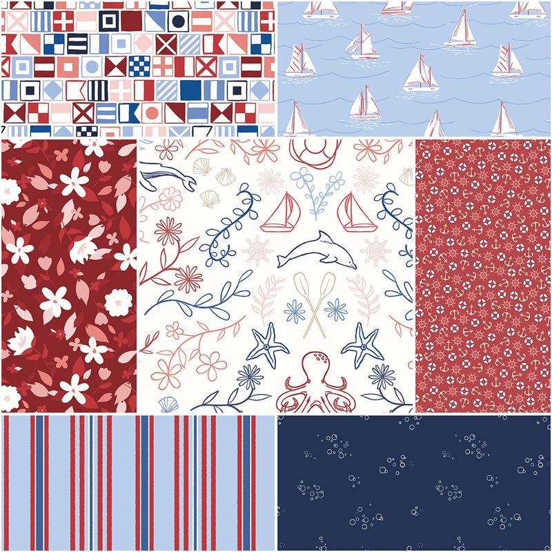 Yacht Club 1-Yard Bundle White
