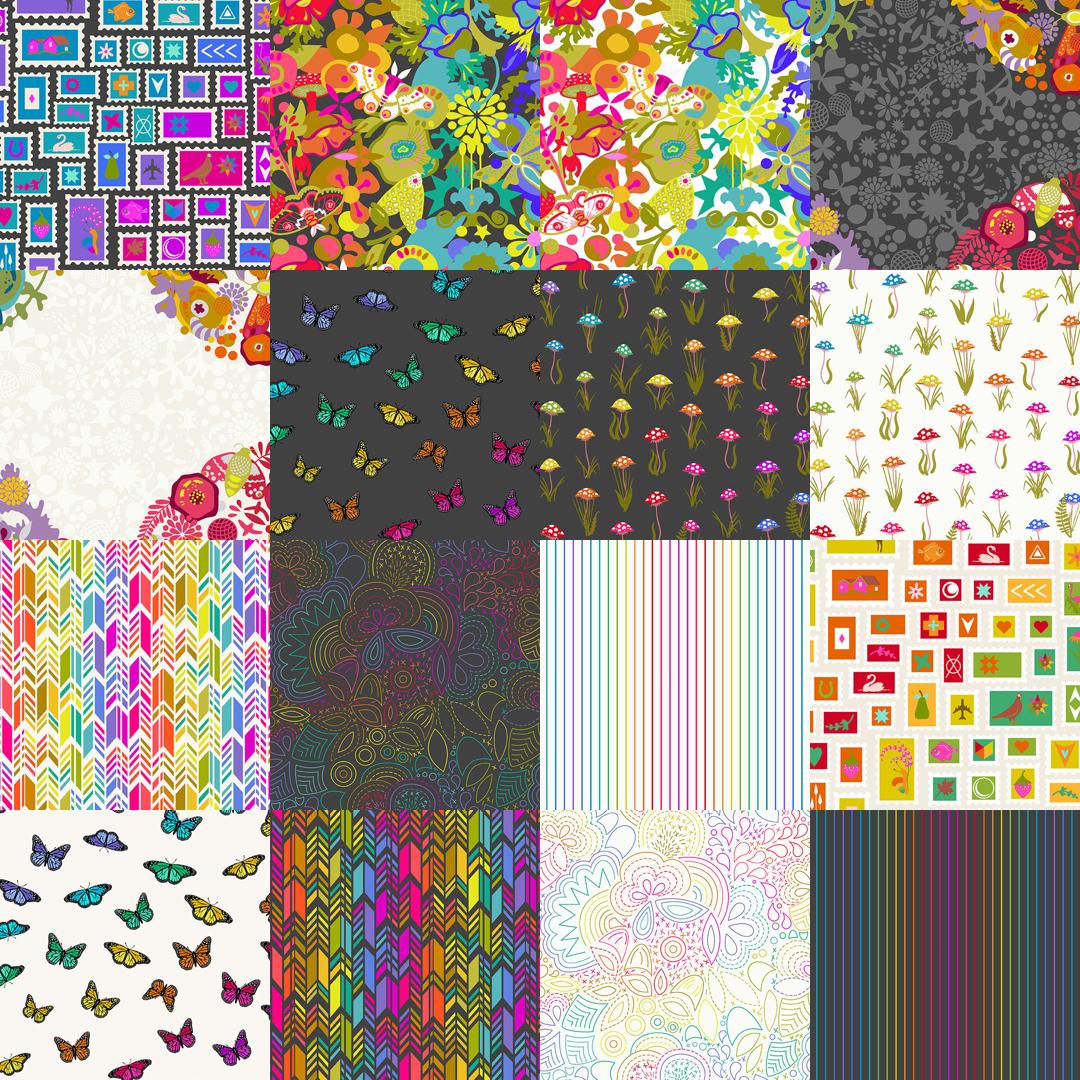 Color Wheel by Alison Glass - 10" Squares