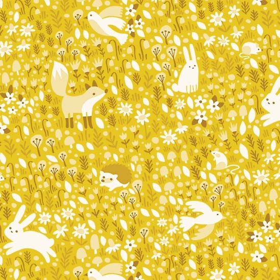 Open Fields: Full of Wonder Meadow Social Yellow