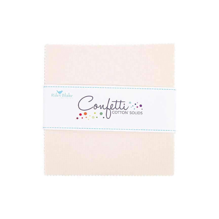 Confetti Cotton™ Ivory 5" Stacker