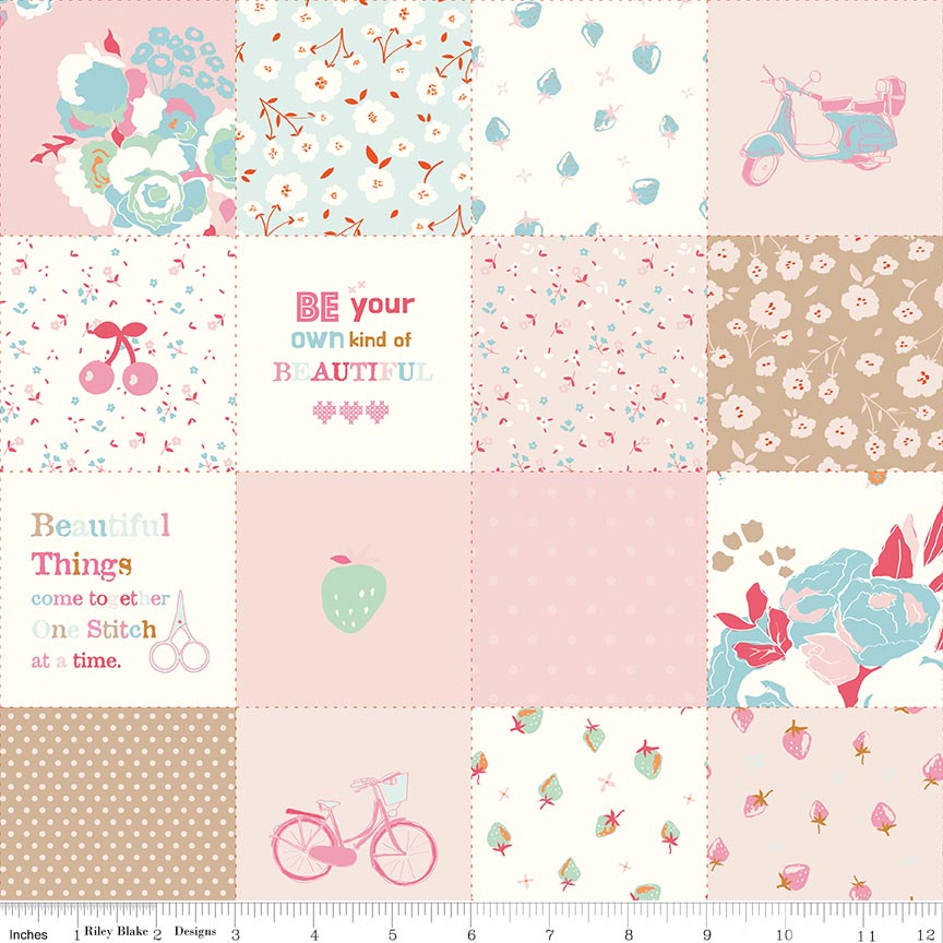 Cotton Nook Patchwork Pink