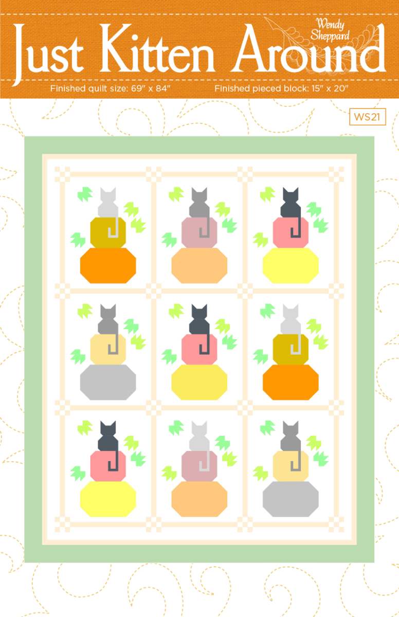 Wendy Sheppard Just Kitten Around Quilt Pattern
