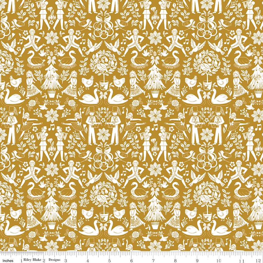 A Pear-fect Christmas Lords A-Leaping Gold