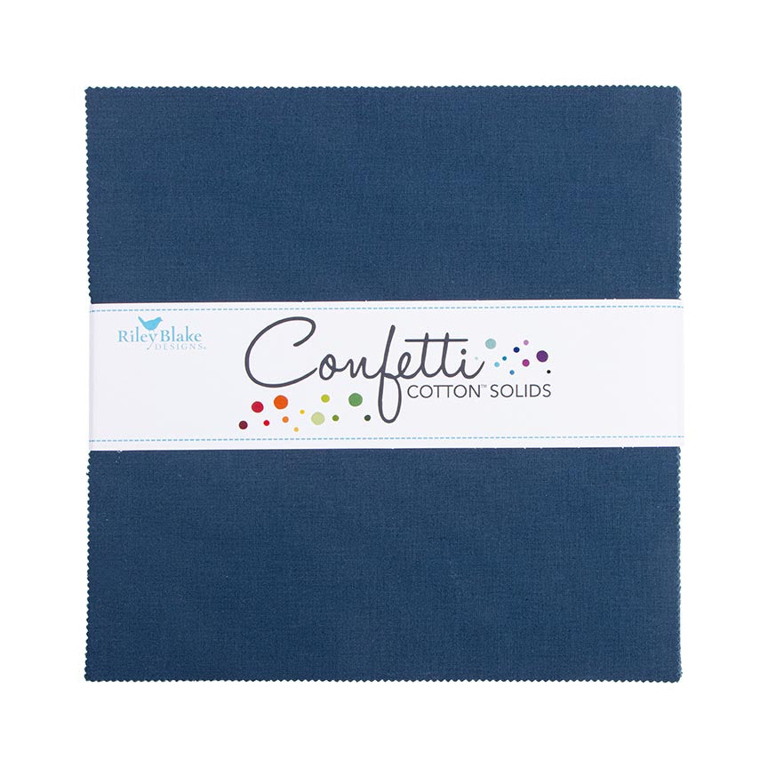 Confetti Cotton™ Oxford Blue 10" Stacker