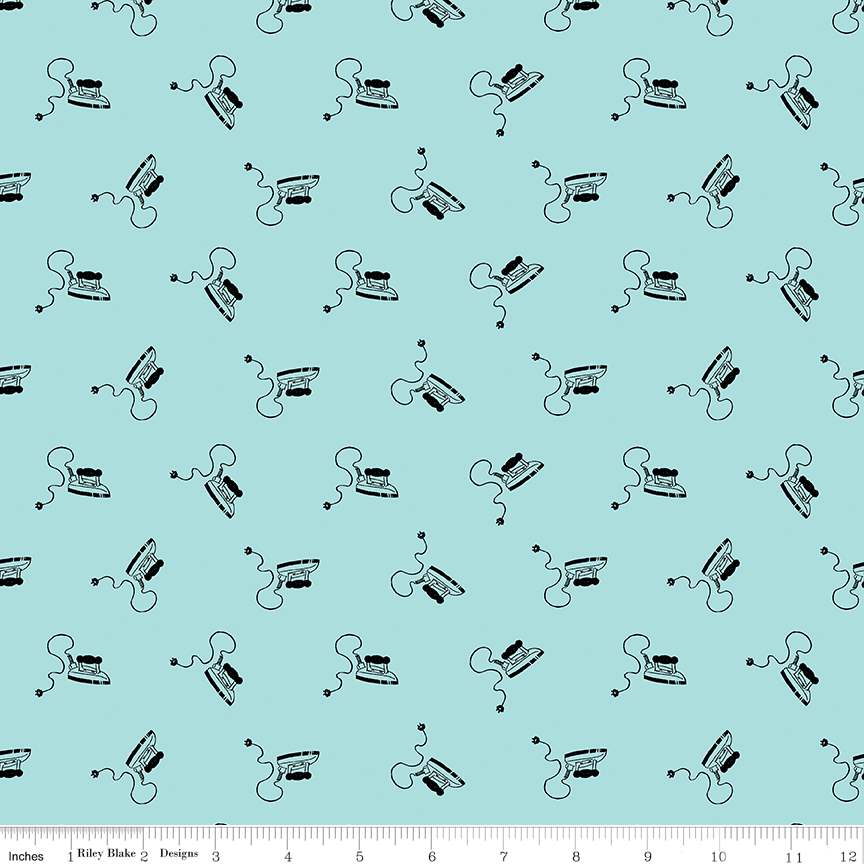 Press On Mini Irons Aqua