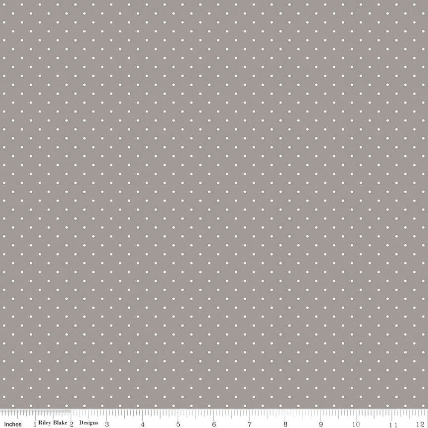Flannel Dots Taupe