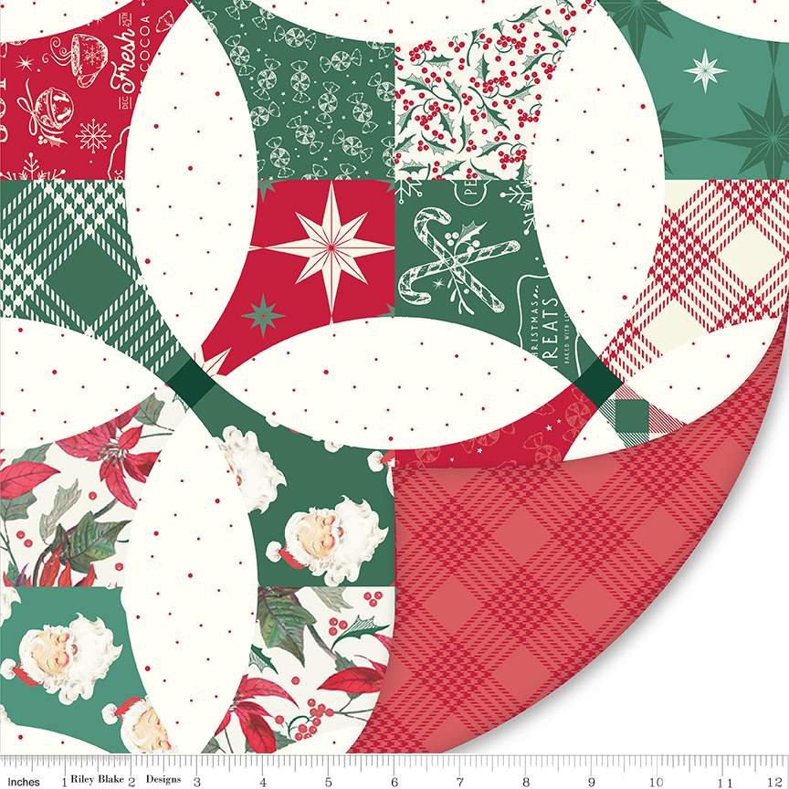 Double Lush Velvet Merry Little Christmas 1-Yard Package