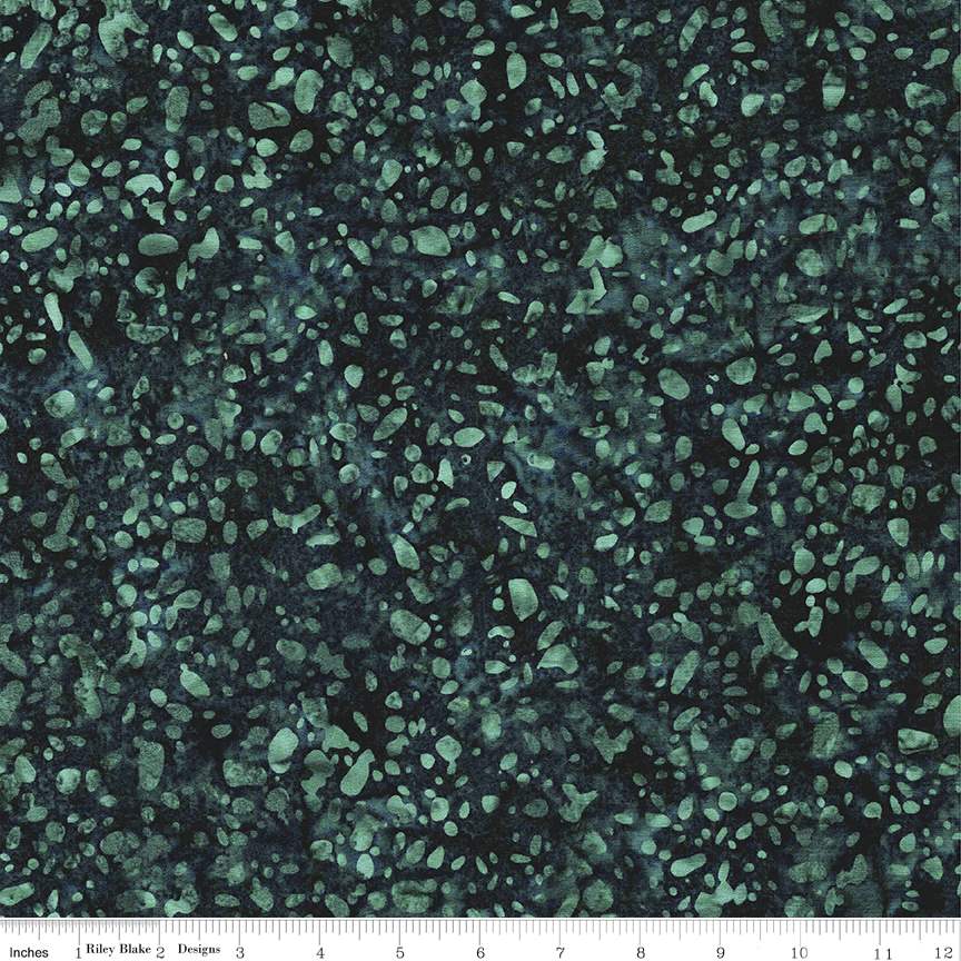 Batiks Elementals Terrazzo Smoky Teal