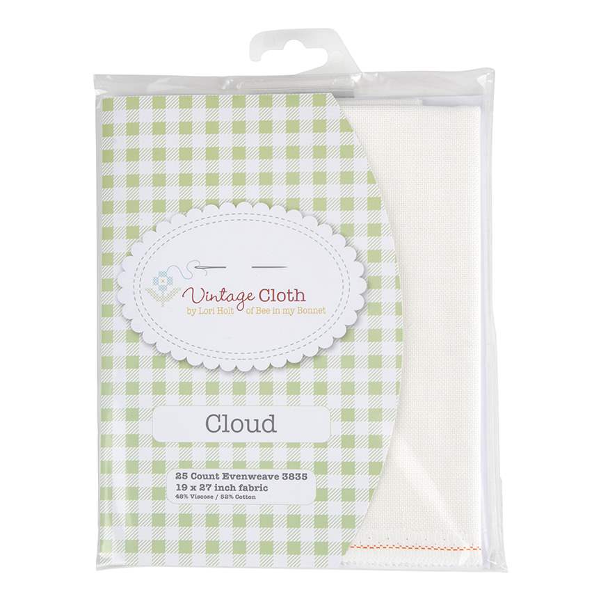 Lori Holt Vintage Cloth 25-Count Evenweave Cloud