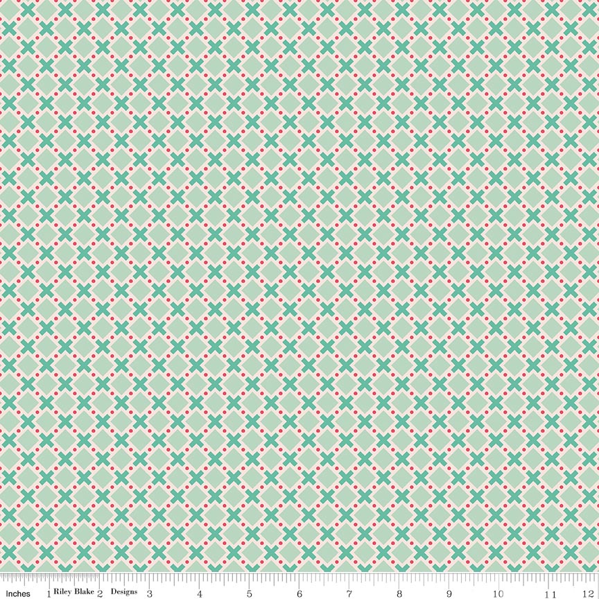 Berry & Sage Criss Cross Sage